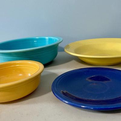 Vintage Fiestaware dishes