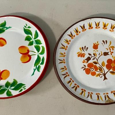 Mixed vintage 28pc Japan metal dishware