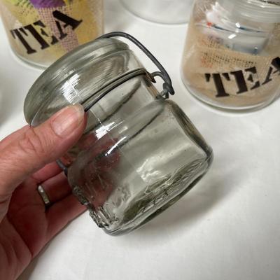Lot 561 Canisters & Jars