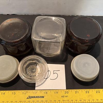Vintage Glass Canisters