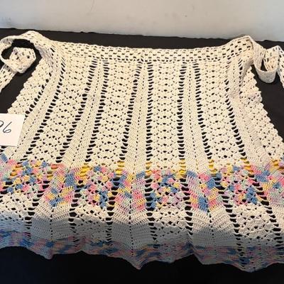 Vintage Crocheted Apron