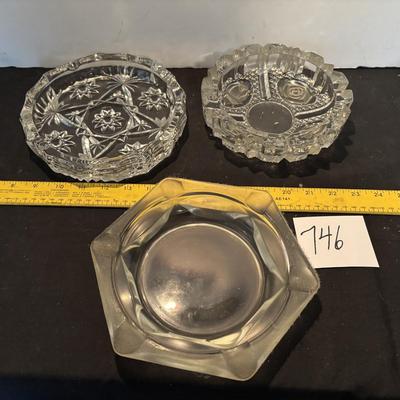 Vintage Ashtray Lot