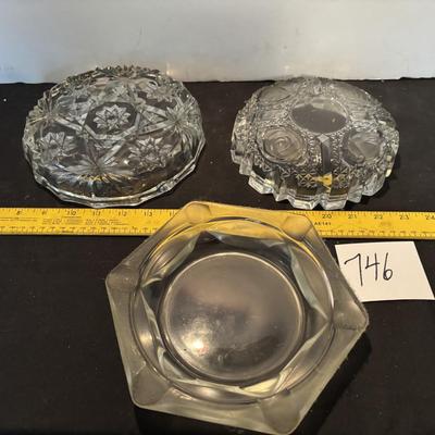 Vintage Ashtray Lot