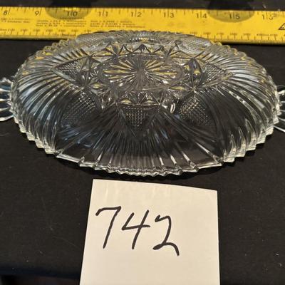Hazel Atlas Oval Glass Dish Lot
