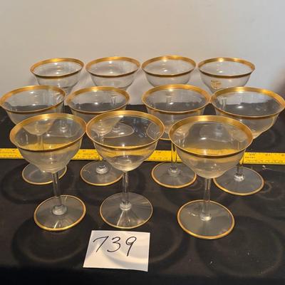 MCM Champagne/Sherbet Glass Lot