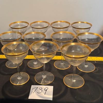 MCM Champagne/Sherbet Glass Lot