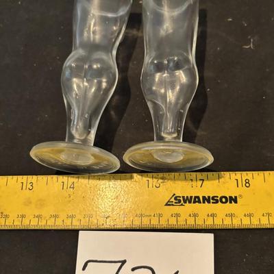 Vintage Novelty Torso Shot Glass Lot
