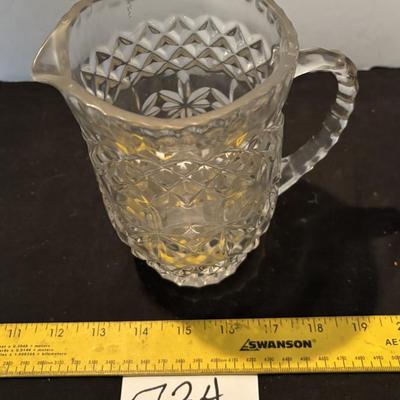 Vintage Lead Crystal Pitcher