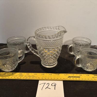 Pitcher w/ Glasses