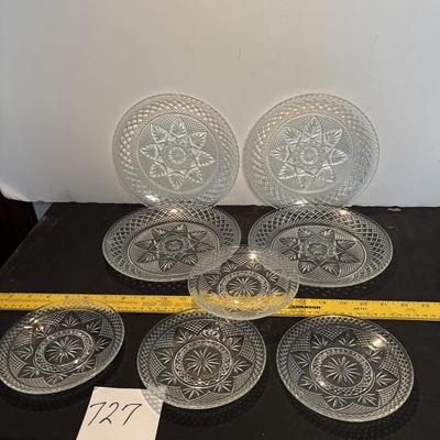Antique Luncheon Plates