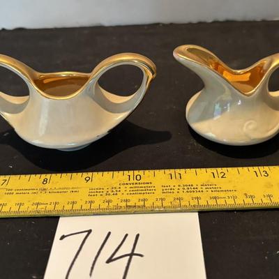 MCM Pearl China Co. Cream and Sugar Set