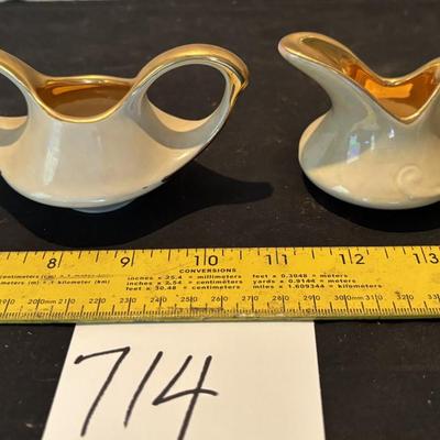 MCM Pearl China Co. Cream and Sugar Set