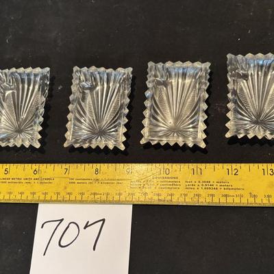 Vintage 2” Single Ashtray Lot