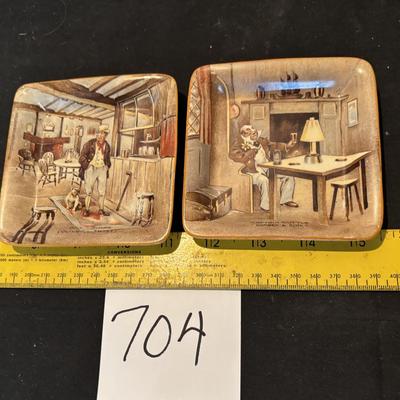 Hall Trinket Dish Lot