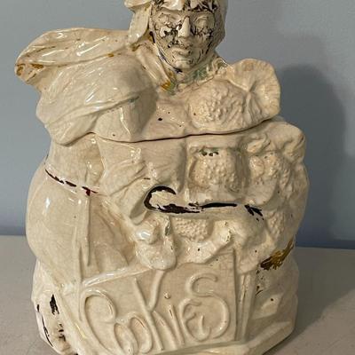 Antique McCoy Mammy Cauliflower cookie jar