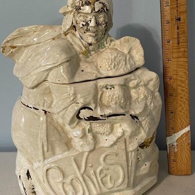 Antique McCoy Mammy Cauliflower cookie jar