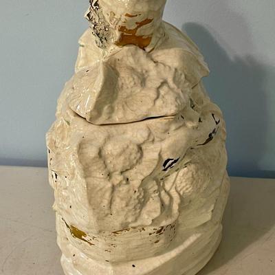 Antique McCoy Mammy Cauliflower cookie jar