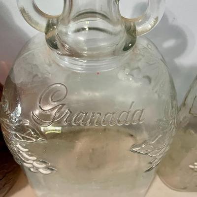 Mixed 6pc lot of vintage bottles