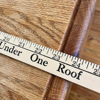 Lot 578 Butcher block table