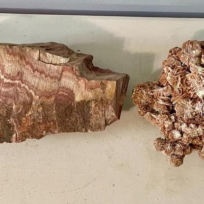 Mixed lot of rocks, crystals & minerals