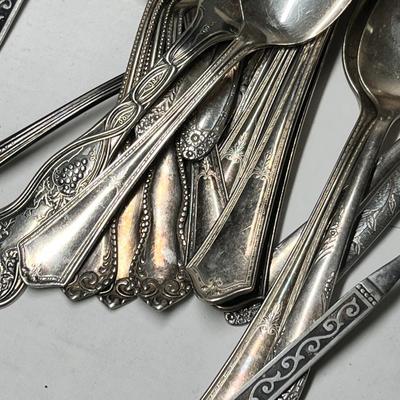 Lot 589 Texasware bowl w/ MCM flatware