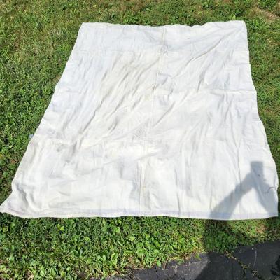 Sale Photo Thumbnail #114: This auction lot is for a Vintage Nine-Patch with Pigtail Quilt.  This quilt is in nice, clean condition and ready for use. Measures approximately 80X64-inches.