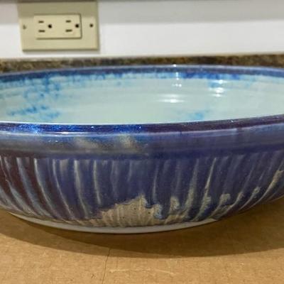 Lot of 5 hand-thrown pottery bowls +