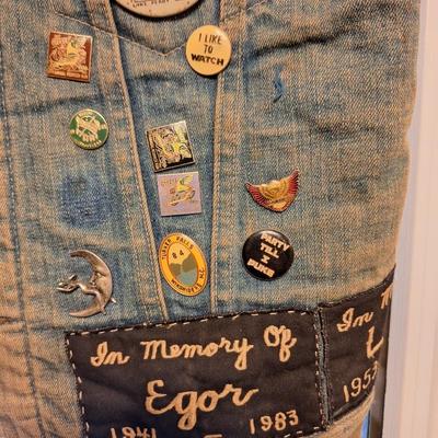 Denim Biker vest see all photos