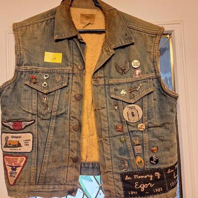 Denim Biker vest see all photos