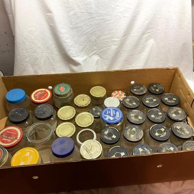 Lot 642 Large flat #2 of canning jars