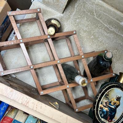 Lot 648 Vintage liquor bottles