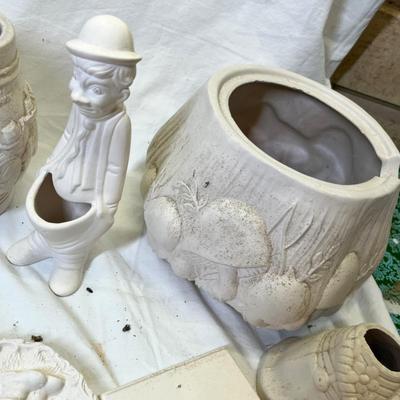 Lot 652 Greenware Ceramics