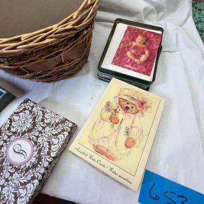 Lot 653 Greeting cards