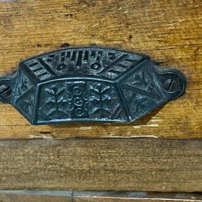 Antique 2pc Dutch farm hutch