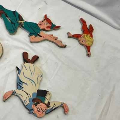 Lot 665 Vintage Peter Pan wall decor