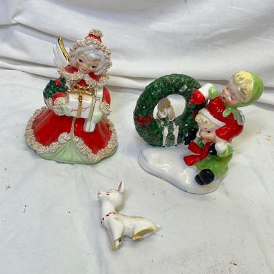 Lot 666 Vintage Christmas figures