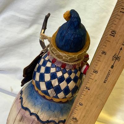 Lot 669 Jim Shore Snowman!