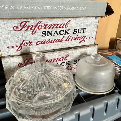 Lot 673 Misc crystal glassware
