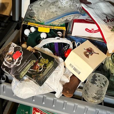 Lot 685 Shelf of Christmas