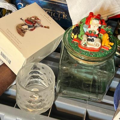Lot 685 Shelf of Christmas