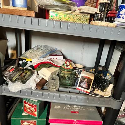 Lot 685 Shelf of Christmas
