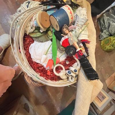 Lot 703 Basket of goodies
