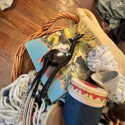 Lot 703 Basket of goodies