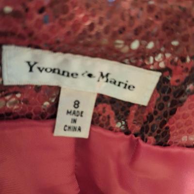 Sale Photo Thumbnail #238: this is for the jacket ONLY the body form is not included.  This is real leather snakeskin.