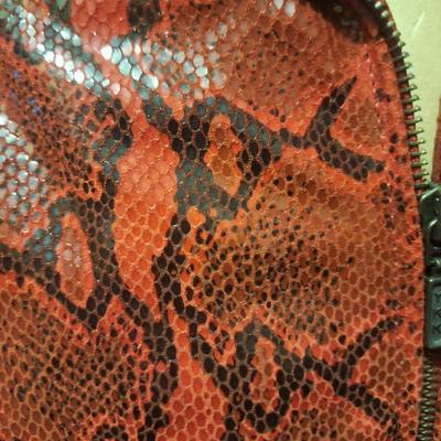 Sale Photo Thumbnail #235: this is for the jacket ONLY the body form is not included.  This is real leather snakeskin.
