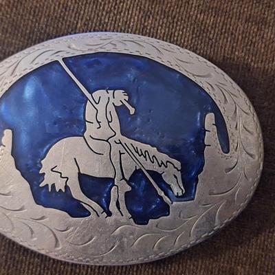 Sale Photo Thumbnail #119: End of the Trail Belt Buckle