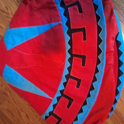 Sale Photo Thumbnail #246: appears to be hand made  beautiful tree skirt