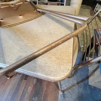 Lot 722 Card table & chairs