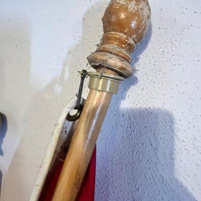 Lot 724 Flag poles