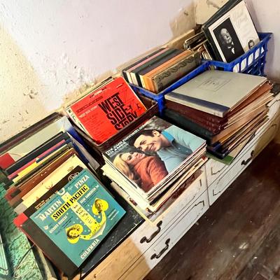Lot 729 Massive Record Collection.